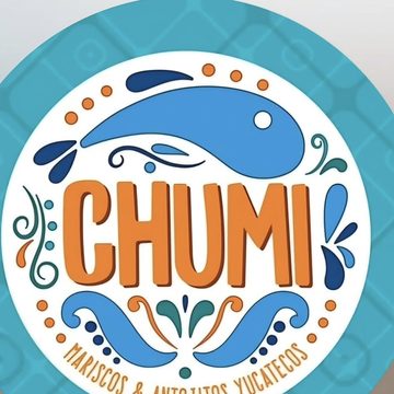 Logo de Chumi, mariscos y antojitos yucatecos